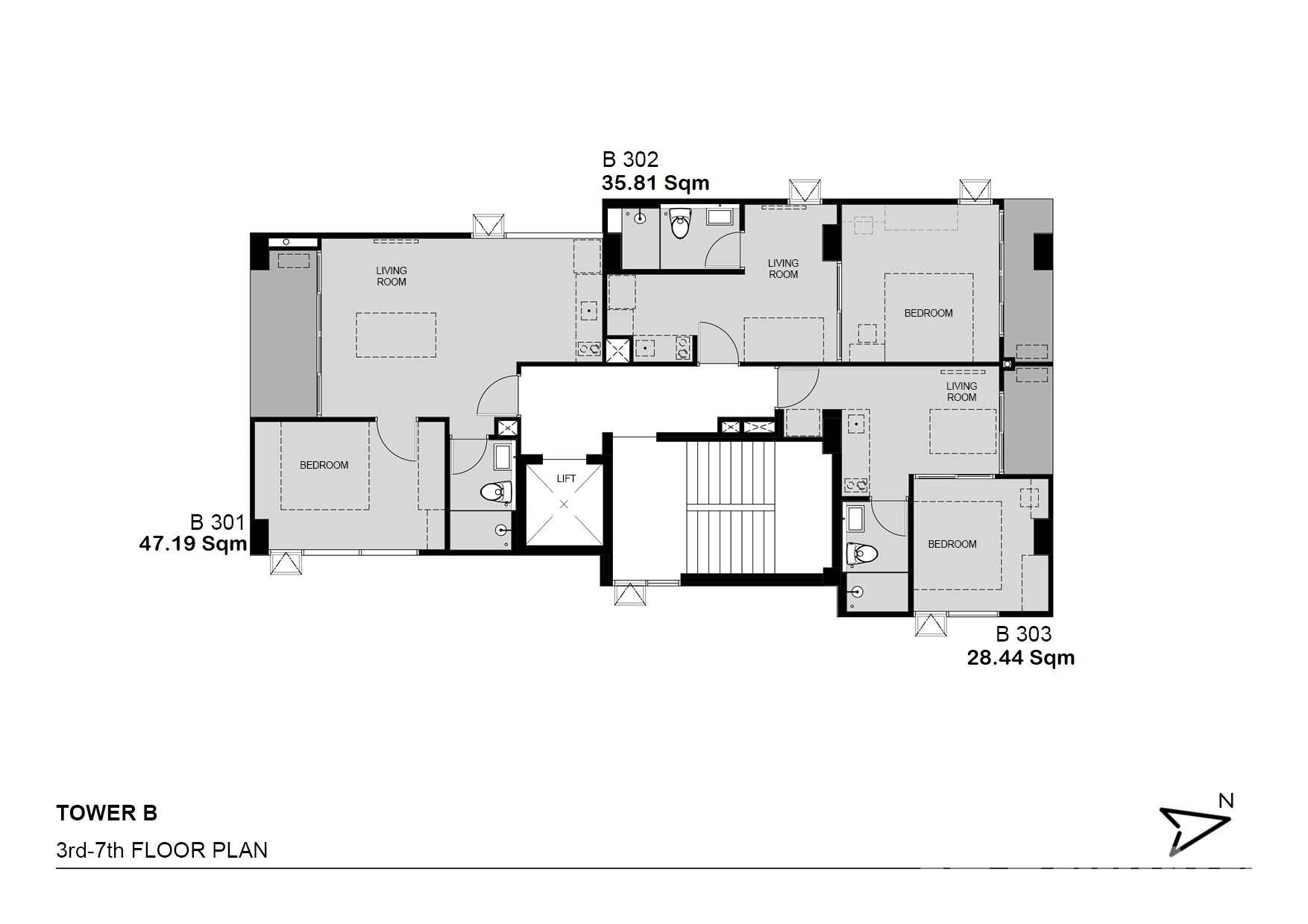 Building B Floorplan